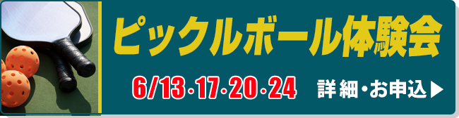 ピックルボール体験会